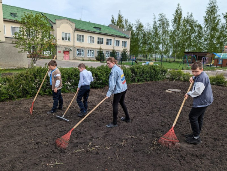 Трудовой десант «Мы в ответе за нашу планету».